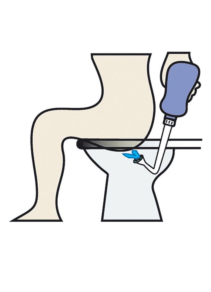 Mobiles Bidet WEISS
